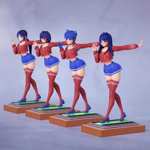 MiSide Four forms AGC Studio Mita Resin Statue 5