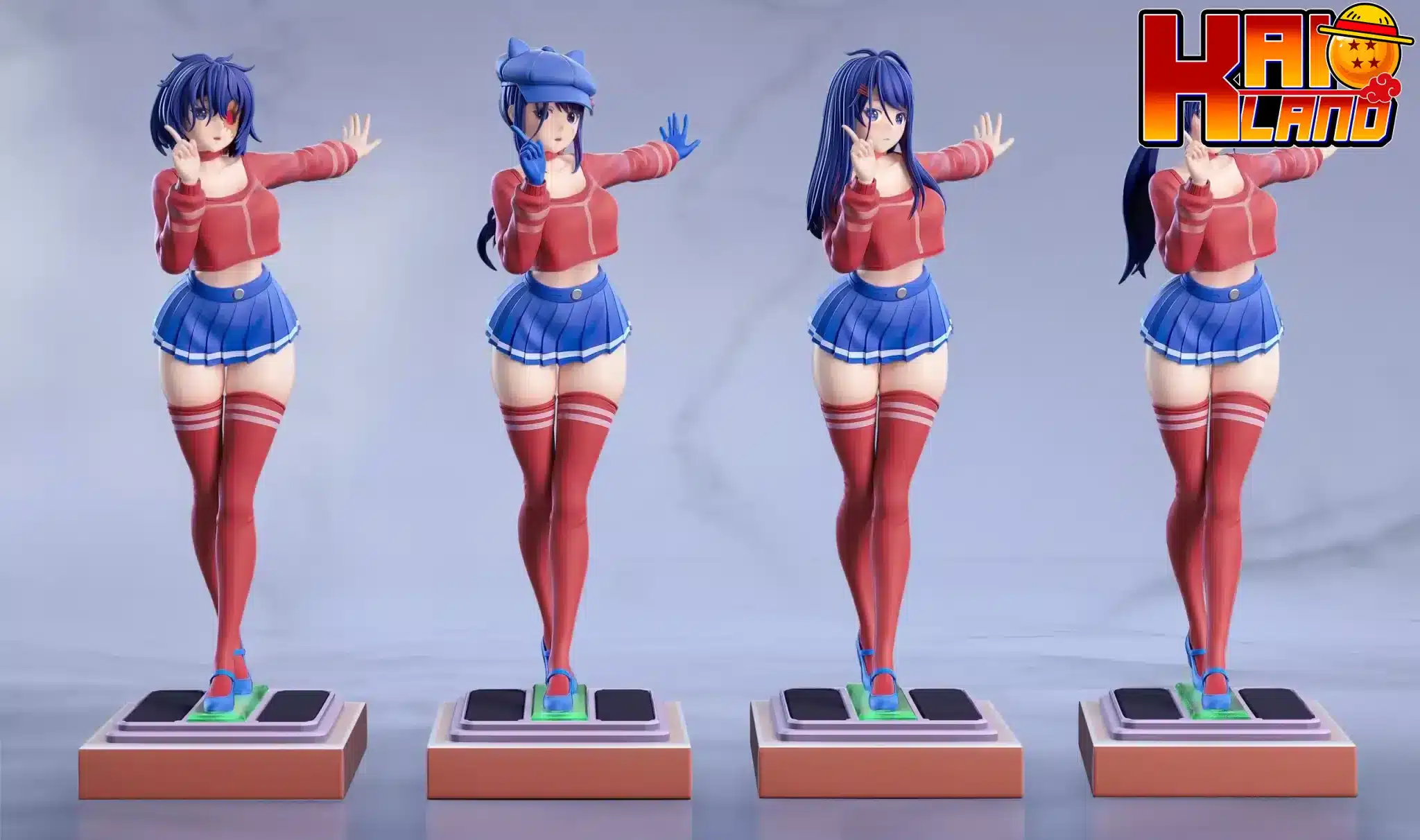 MiSide Four forms AGC Studio Mita Resin Statue