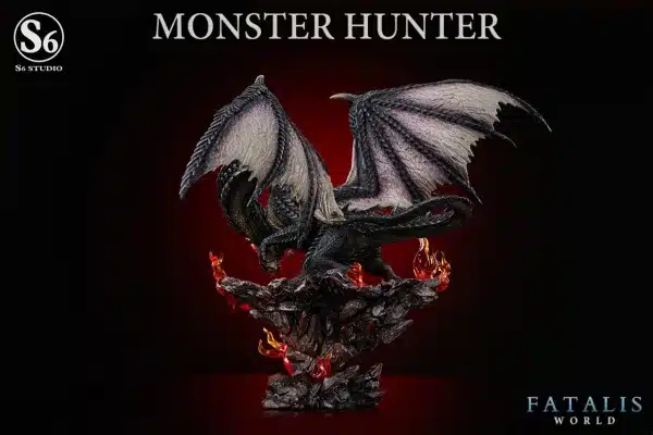 Monster Hunter S6 Studio Fatalis Resin Statue 2