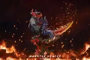 Monster Hunter S6 Studio Glavenus Resin Statue