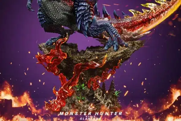 Monster Hunter S6 Studio Glavenus Resin Statue 3