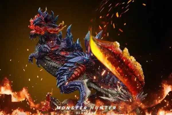 Monster Hunter S6 Studio Glavenus Resin Statue 4