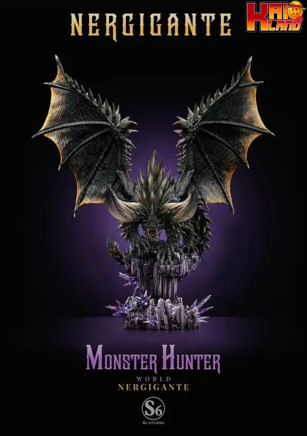 Monster Hunter S6 Studio Nergigante Resin Statue 2