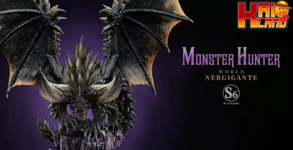Monster Hunter S6 Studio Nergigante Resin Statue 4