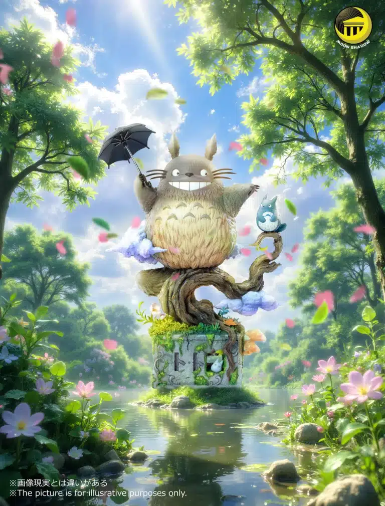 My Neighbor Totoro Moon Shadow Studio Totoro Resin Statue