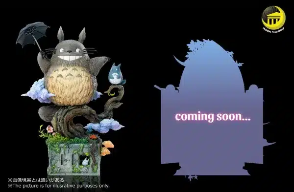 My Neighbor Totoro Moon Shadow Studio Totoro Resin Statue 3