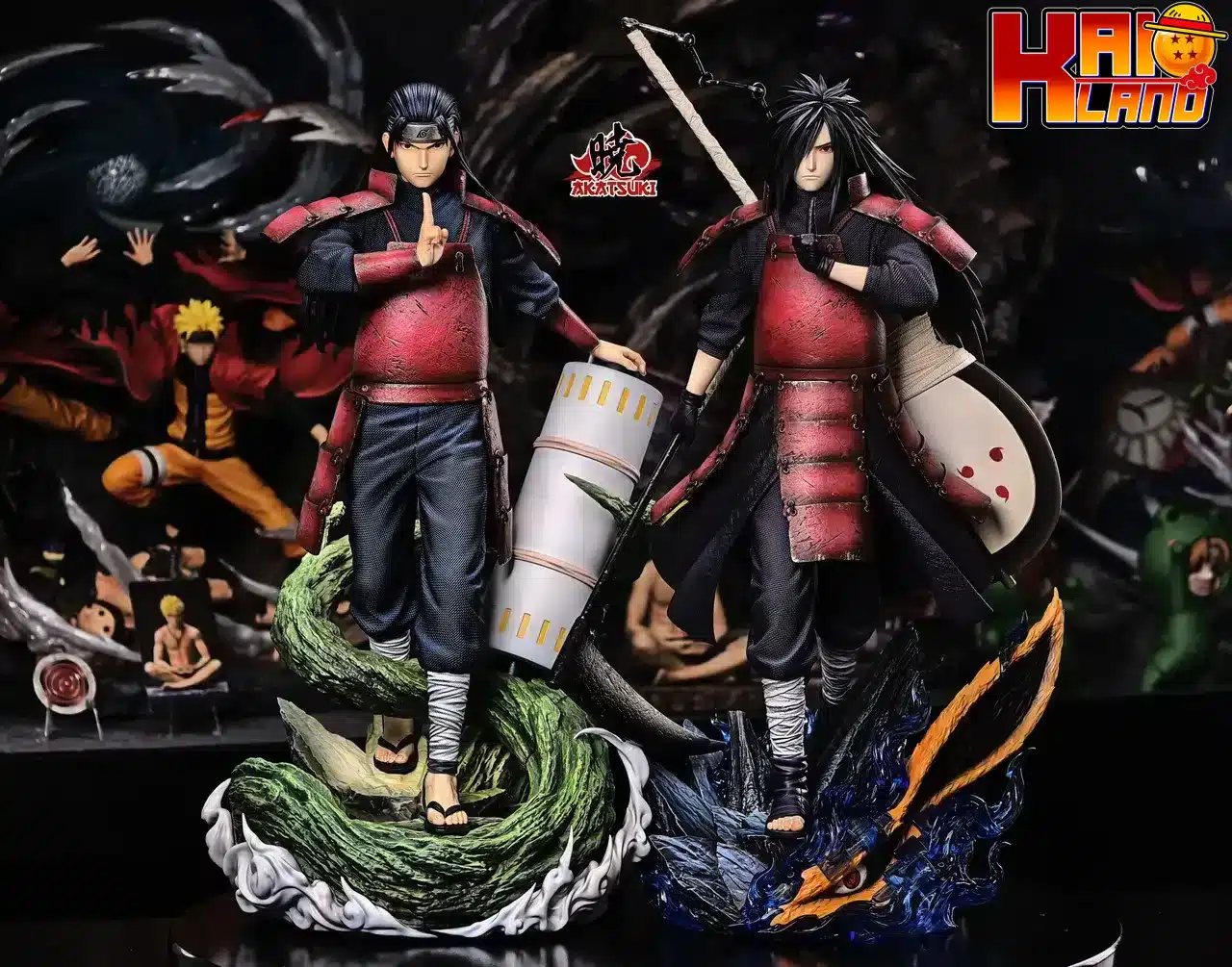 Naruto Akatsuki Studio Hashirama Senju x Madara Uchiha Resin Statue