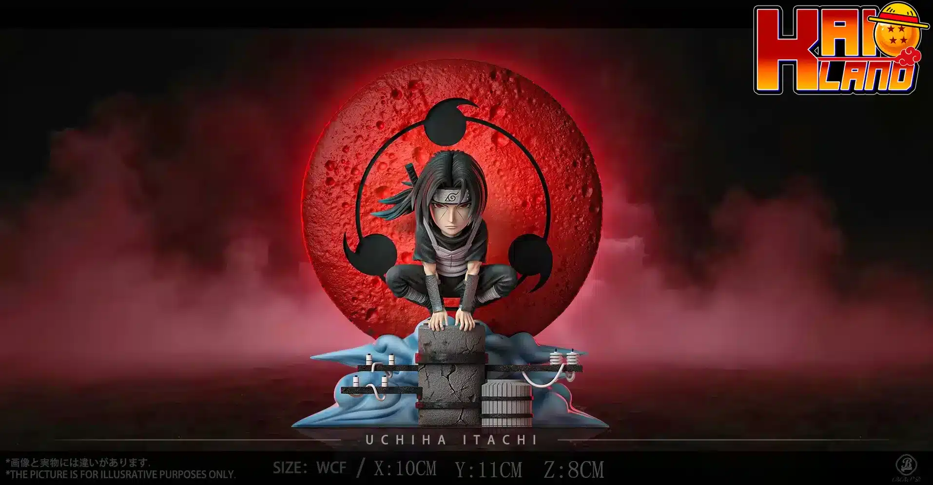 Naruto BBSD Studio Anbu Uchiha Itachi Resin Statue