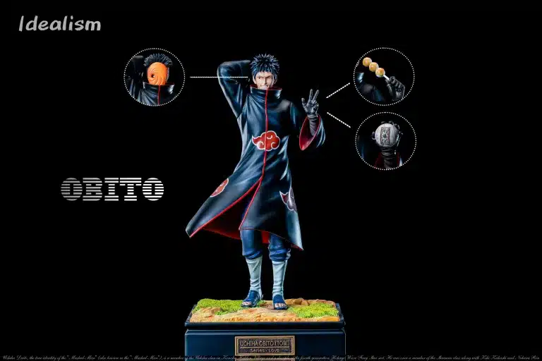 Naruto Idealism Studio Akatsuki Uchiha Obito Resin Statue
