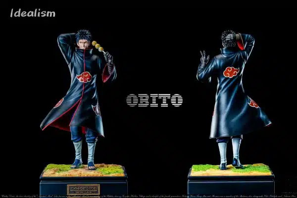 Naruto Idealism Studio Akatsuki Uchiha Obito Resin Statue 2