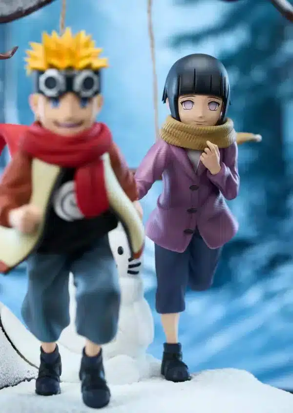 Naruto Meng Tong Studio Childhood Naruto x Hinata Resin Statue 2