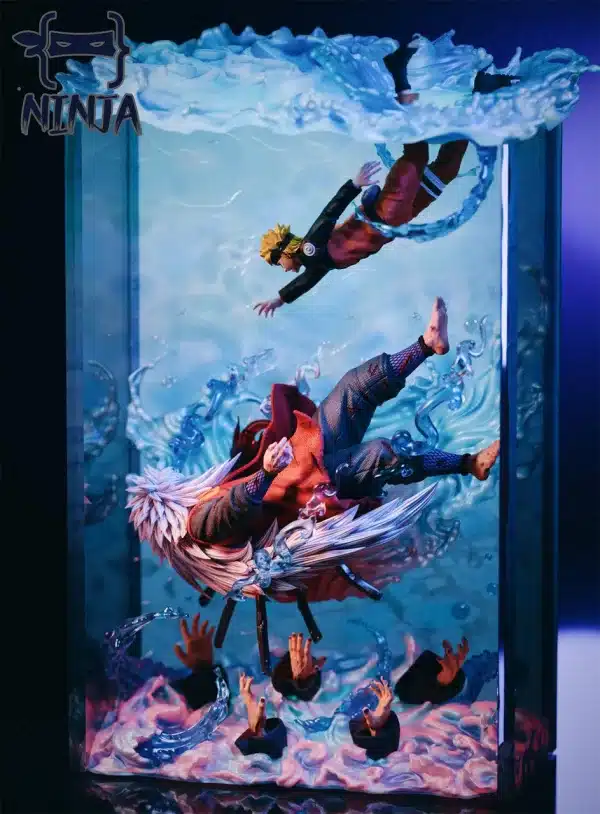 Naruto Ninja Studio Jiraiya x Naruto Resin Statue 1