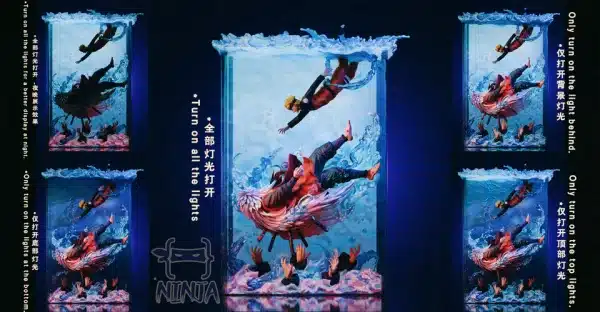 Naruto Ninja Studio Jiraiya x Naruto Resin Statue 2