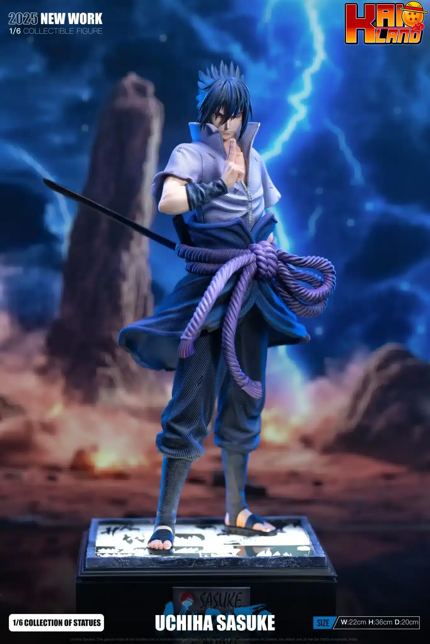 Naruto Nirvana Studio Uchiha Sasuke V2 Resin Statue