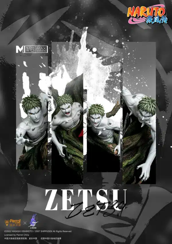Naruto Pickstar Studio Zetsu Licensed Resin Statue 7