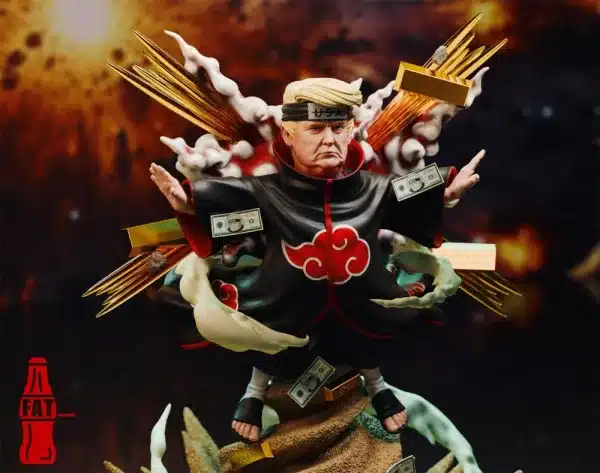 Naruto Super Studio x FAT BOY Studio Superstar Trump COS Pain Statue 3