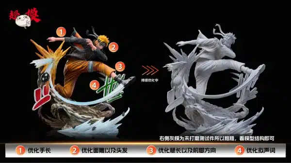 Naruto Supermodel Studio Naruto Resin Statue 5
