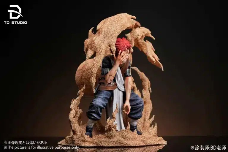 Naruto TD Studio Childhood Gaara Resin Statue