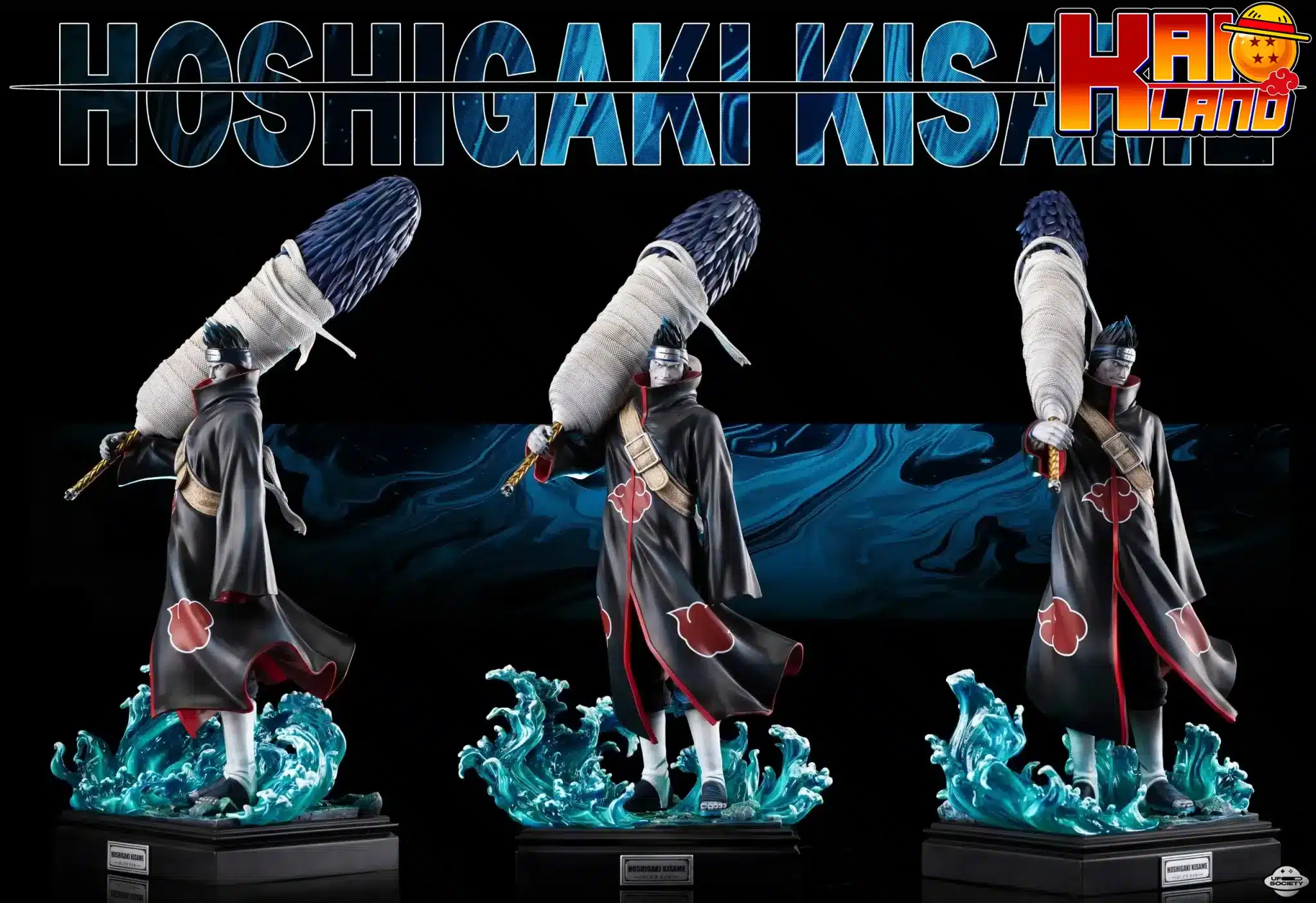 Naruto Ufo Society Studio Hoshigaki Kisame Resin Statue