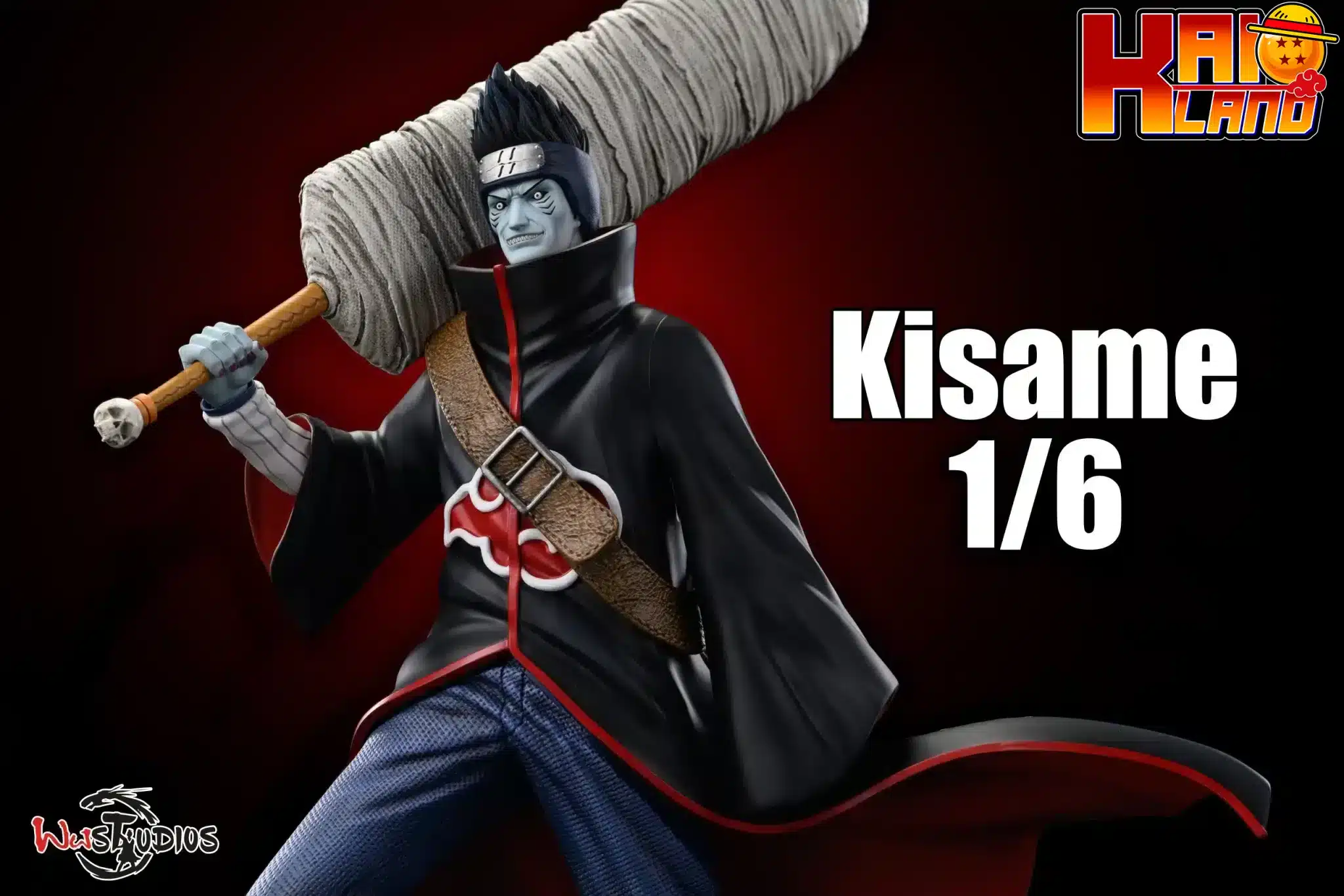 Naruto WW Studio Hoshigaki Kisame Akatsuki Resin Statue