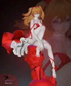 Neo Genesis Evangelion LengShi Studio Asuka Resin Statue
