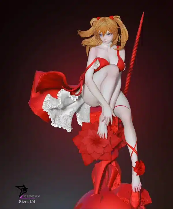 Neo Genesis Evangelion LengShi Studio Asuka Resin Statue 2