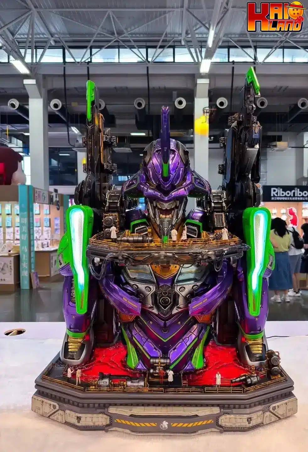 Neon Genesis Evangelion Prime 1 Studio Life Size Bust Evangelion Test Type-0 Licensed Resin Statue
