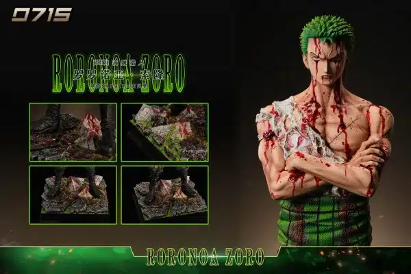 One Piece 0715 Studio Roronoa Zoro Resin Statue 6