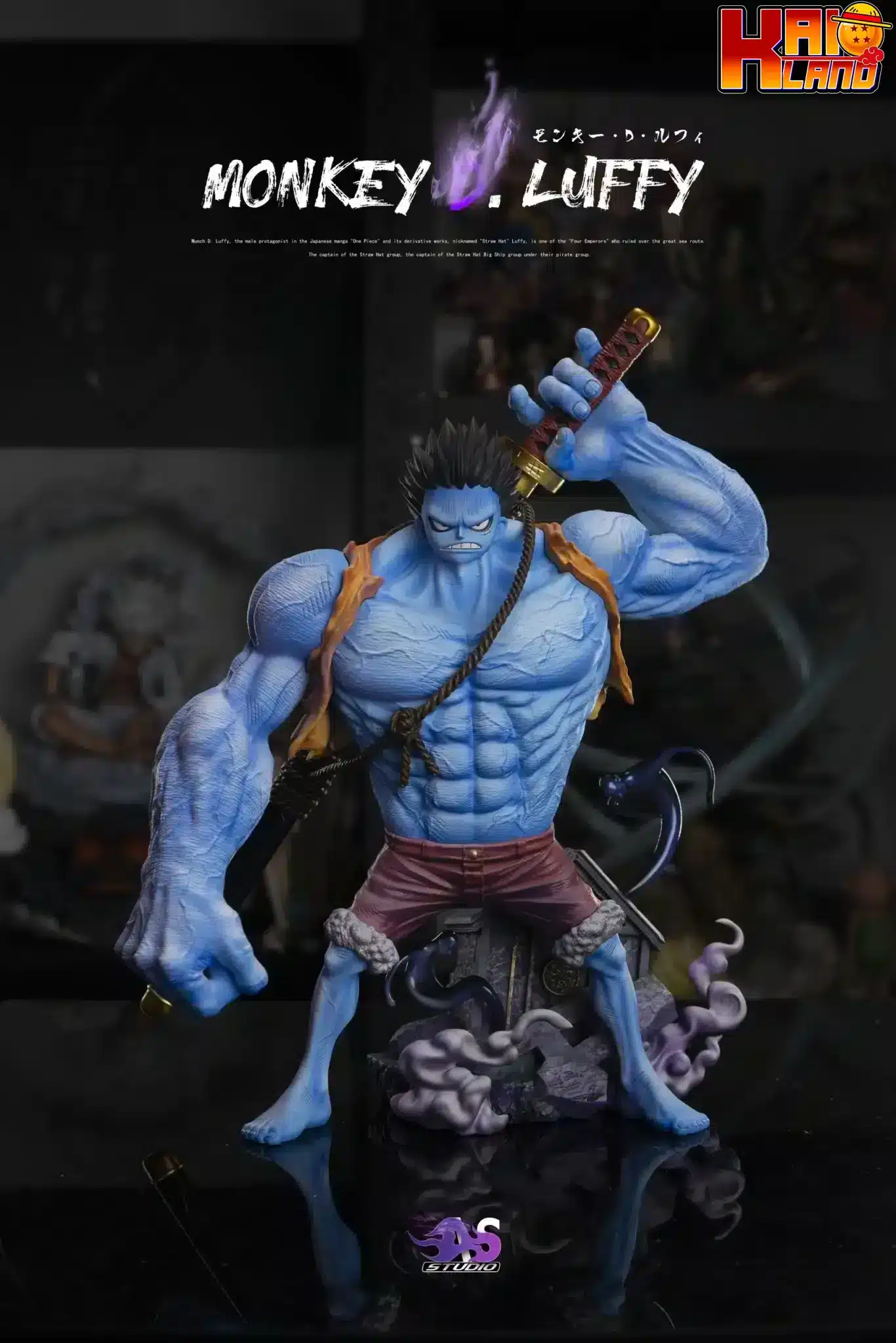 One Piece As Studio Nightmare Monkey D Luffy Resin Statue