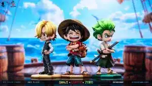 One Piece Big Feeler Studio x XOX Studio The Three Strongest Luffy x Zoro x Sanji Resin Statue