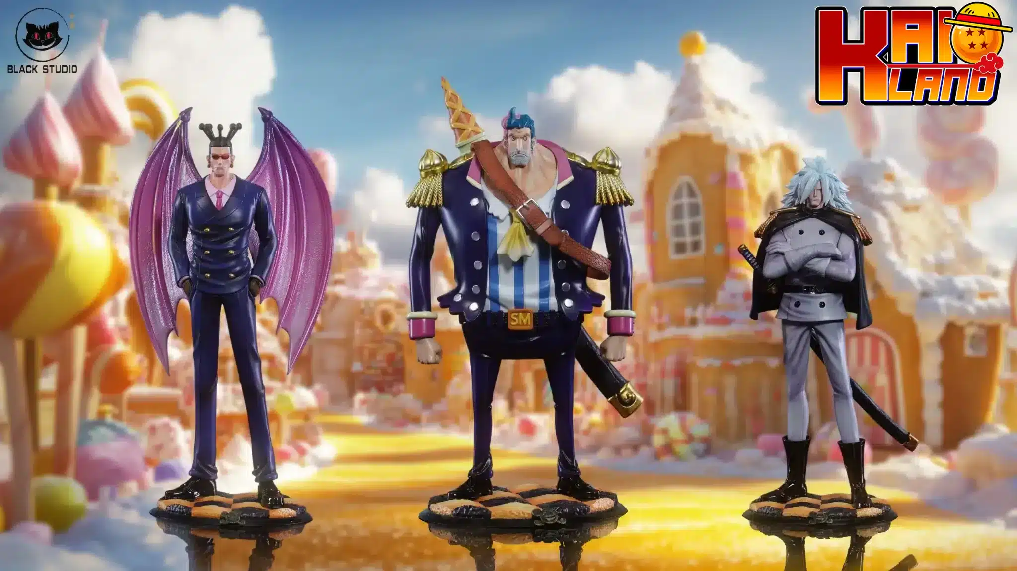 One Piece Black Studio Dacquoise x Moscato x Raisin Resin Statue