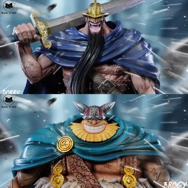 One Piece Black Studio Dorry x Brogy V2 Resin Statue 2