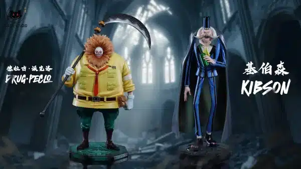 One Piece Black Studio Drug Peclo x Giberson Resin Statue 1