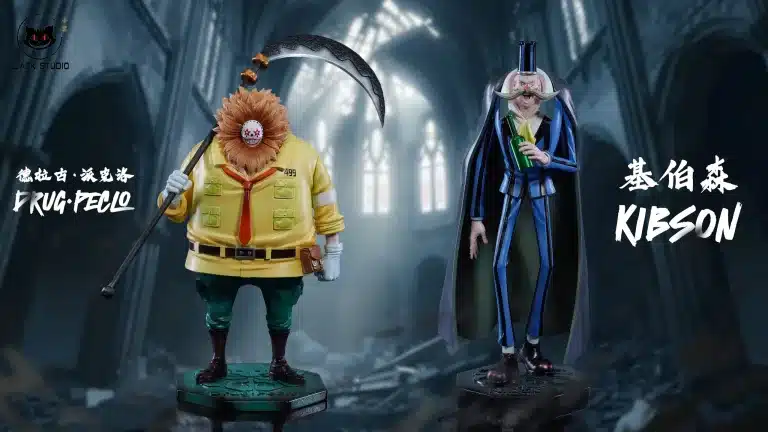 One Piece Black Studio Drug Peclo x Giberson Resin Statue