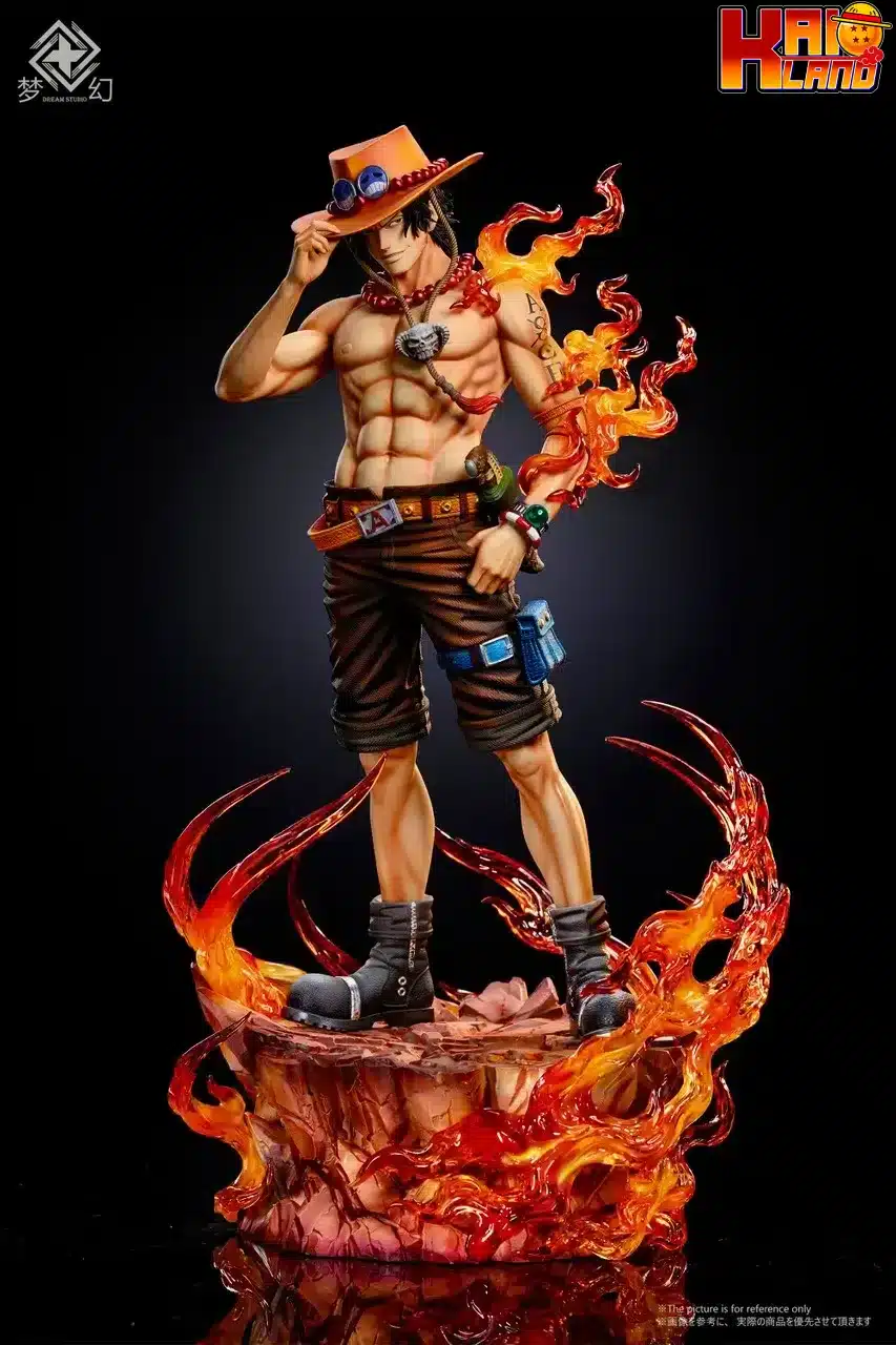 One Piece Dream Studio Portgas D Ace v2 Resin Statue