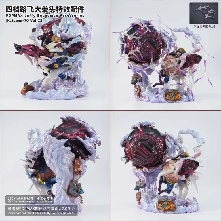 One Piece Jacksdo Studio Luffy Boundman Accessories Resin Statue
