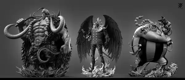One Piece LX Studio King V2 Resin Statue 2 min