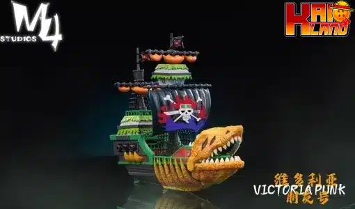 One Piece M4 Studio Kidds Pirate Ship Resin Statue