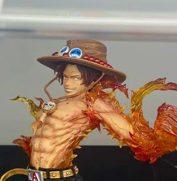 One Piece Monkey D Studio Ace Bust Resin Statue 3