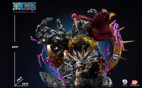 One Piece Ryu Studio Eustass Kidd Licensed Resin Statue 1