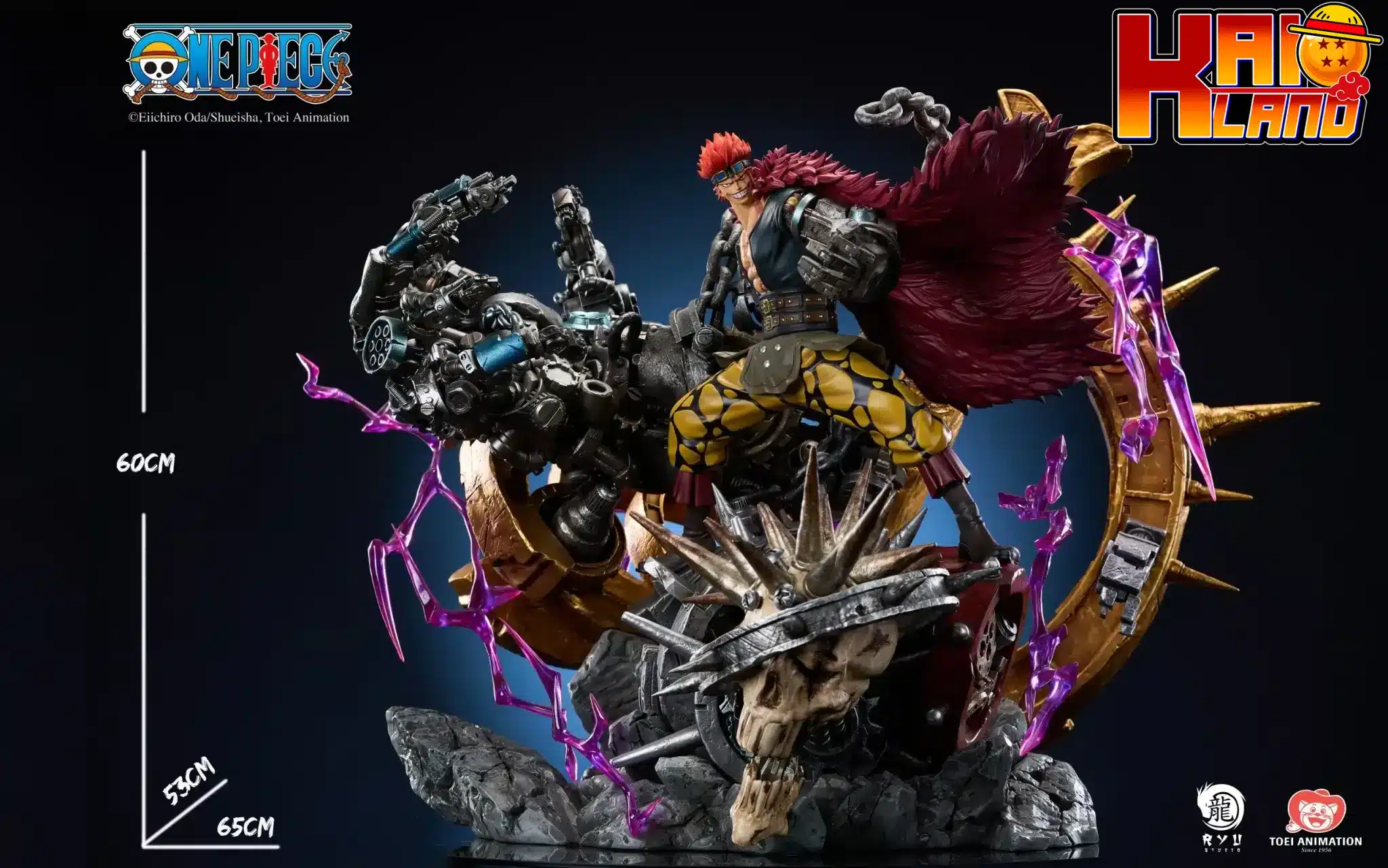 One Piece Ryu Studio Eustass Kidd Licensed Resin Statue