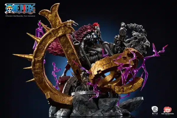 One Piece Ryu Studio Eustass Kidd Licensed Resin Statue 6