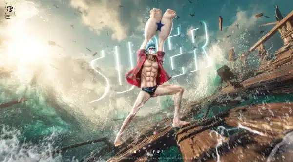 One Piece SPADES K Studio Franky Resin Statue 1