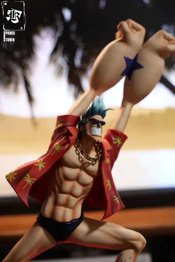 One Piece SPADES K Studio Franky Resin Statue 2