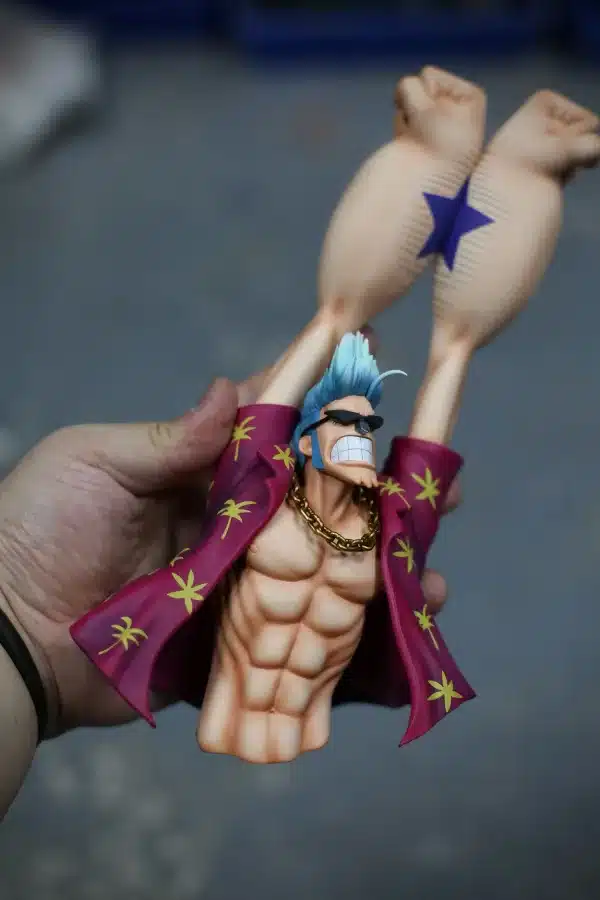 One Piece SPADES K Studio Franky Resin Statue 5