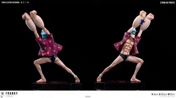 One Piece SPADES K Studio Franky Resin Statue 7