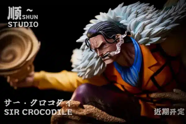 One Piece Shun Studio Sir Crocodile Resin Statue 2