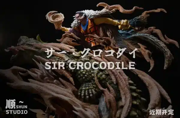 One Piece Shun Studio Sir Crocodile Resin Statue 3