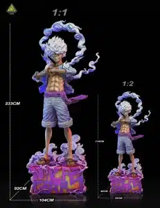 One Piece Super Bomb x Initial Aspiration Studio Nika Luffy V2 Resin Statue