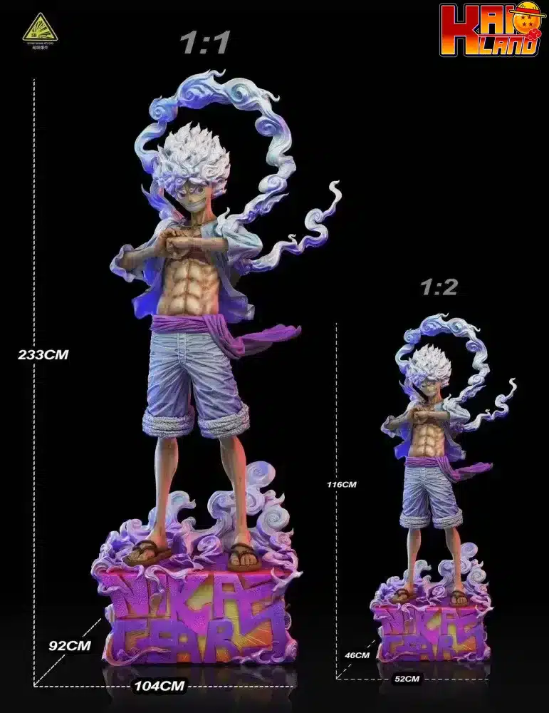 One Piece Super Bomb x Initial Aspiration Studio Nika Luffy V2 Resin Statue